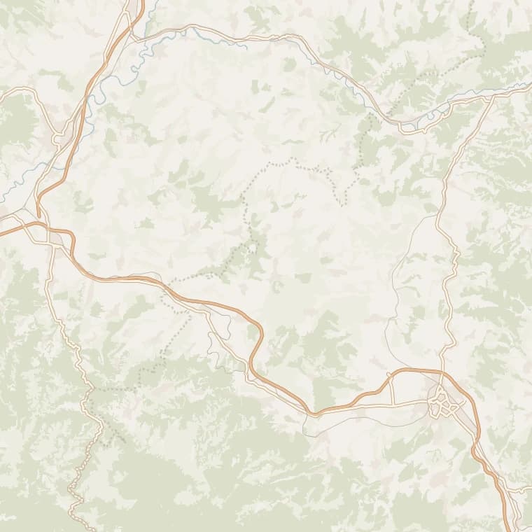 Harta zonei: casa din Gârbova, la sud de autostrada A1, între Sebeș, Alba Iulia și Sibiu